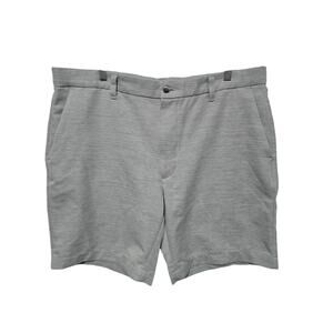 Callaway Golf Mens Opti-Dri Stretch Waist Flat Front Golf Shorts 36 Heather Gray